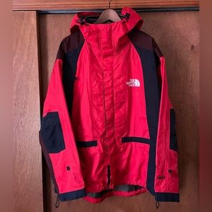 Vintage The North Face Goretex Jacket XL Red Black Preowned 90s
